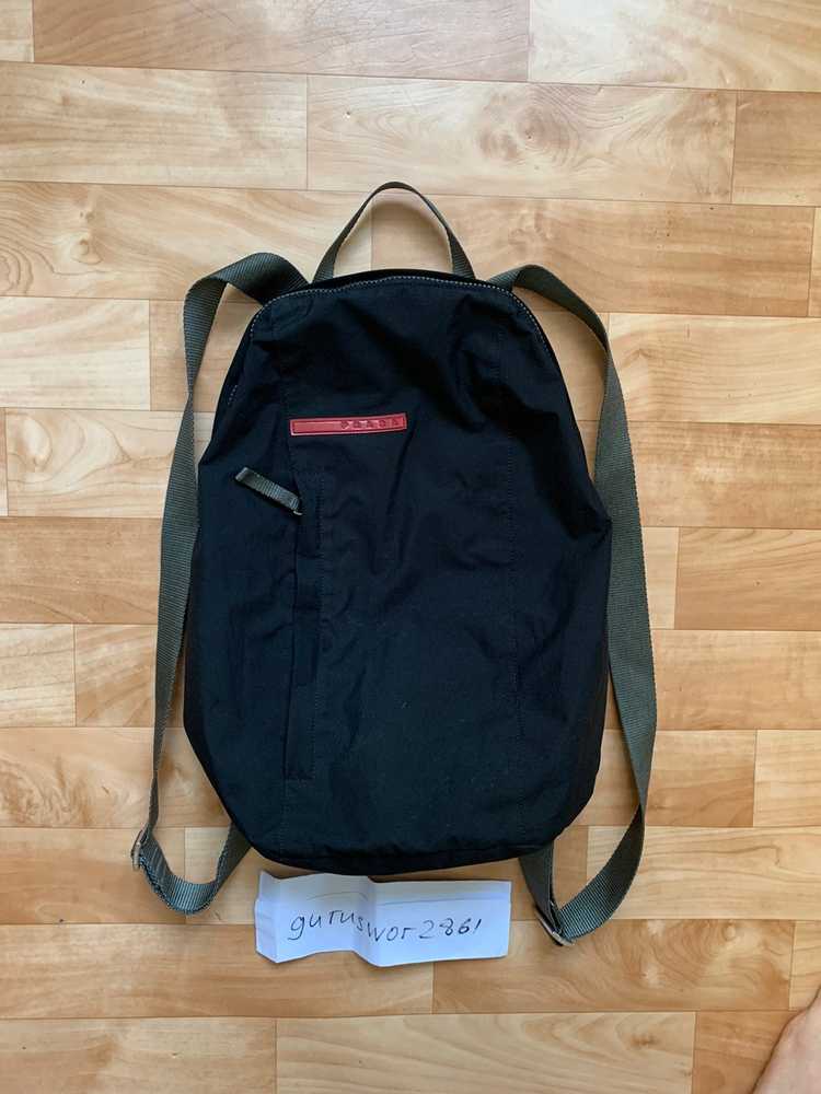 2000s prada sport nylon backpack-