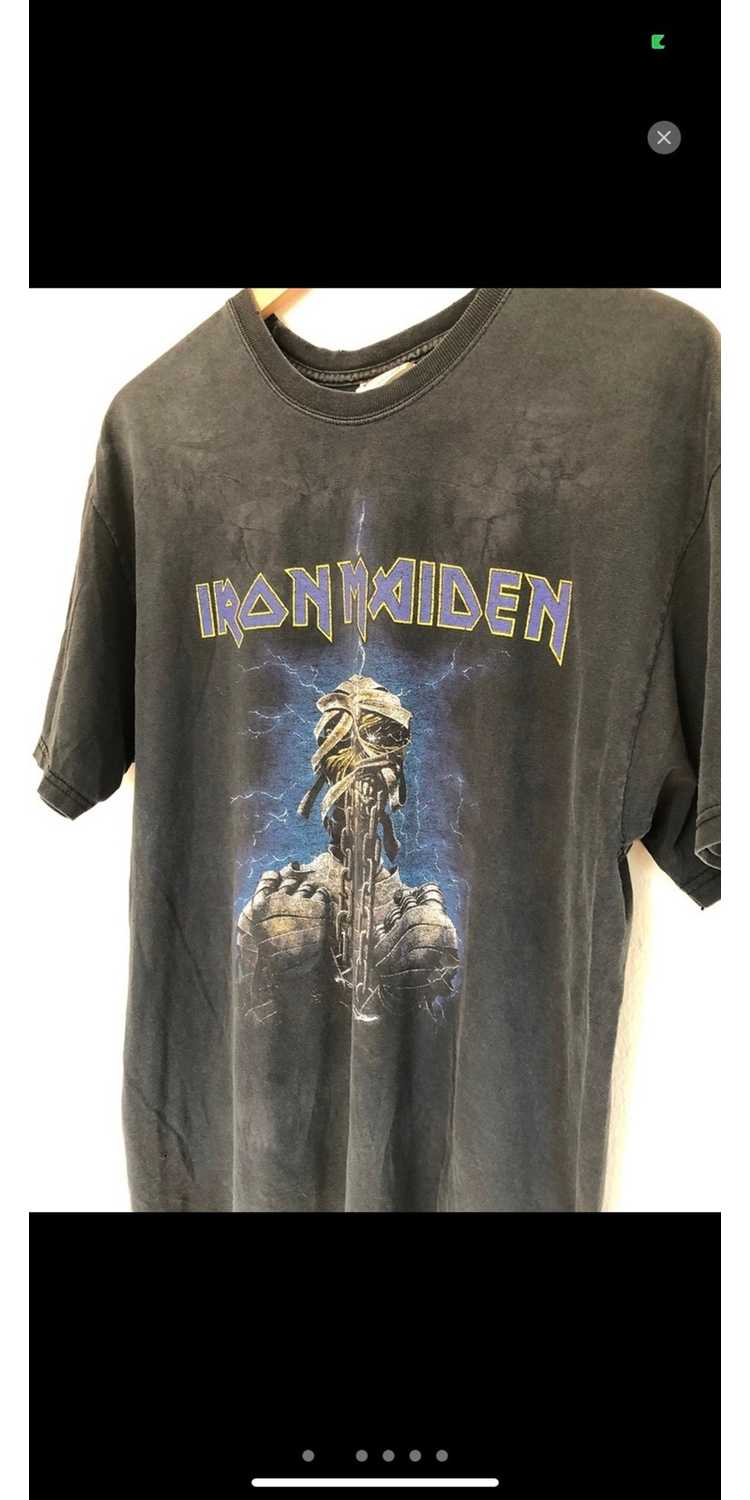 Vintage Vintage Iron Maiden Tee thrashed 80s - image 2