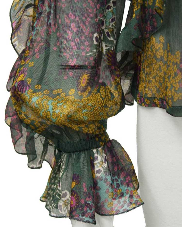 Loulou de la Falaise Brocade Jacket with Floral B… - image 3
