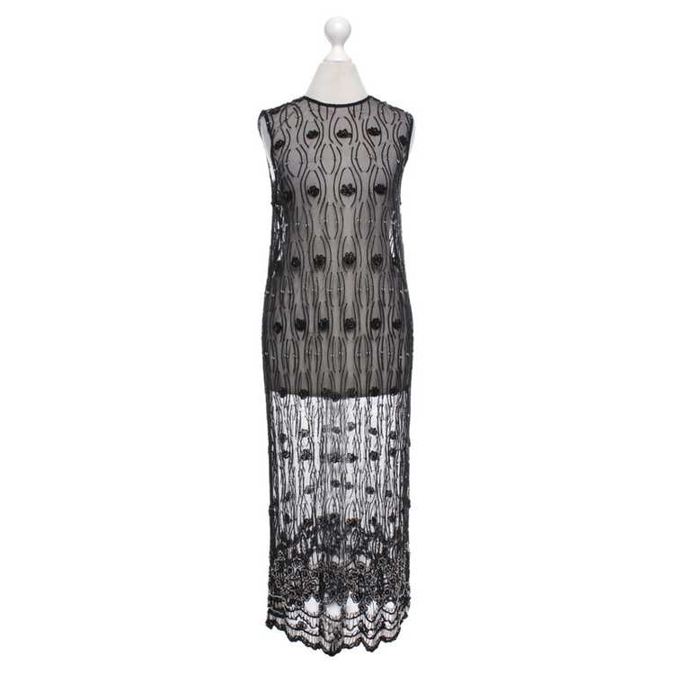 Ganni Dress with pearl embroidery - image 1