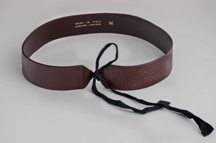 Vintage Martin Margiela Leather Belt - image 3