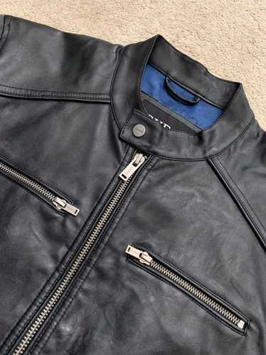 Guess × Vintage Guess 2000s Leather Jacket vintage