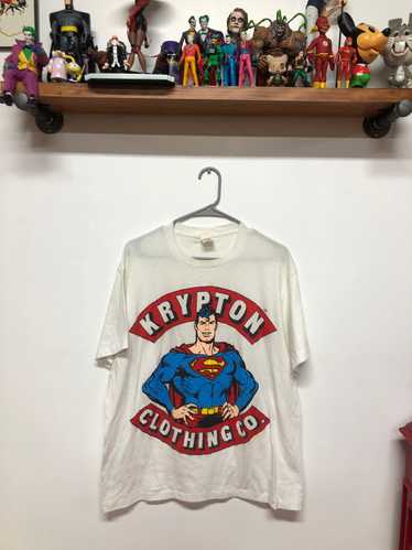 Dc Comics × Vintage Vintage 1987 Krypton Clothing 