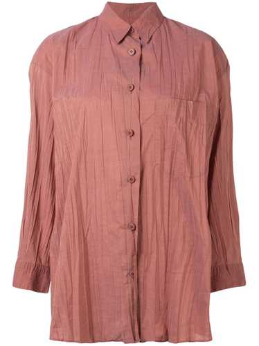 Issey Miyake Pre-Owned lightly pleated shirt - Ora