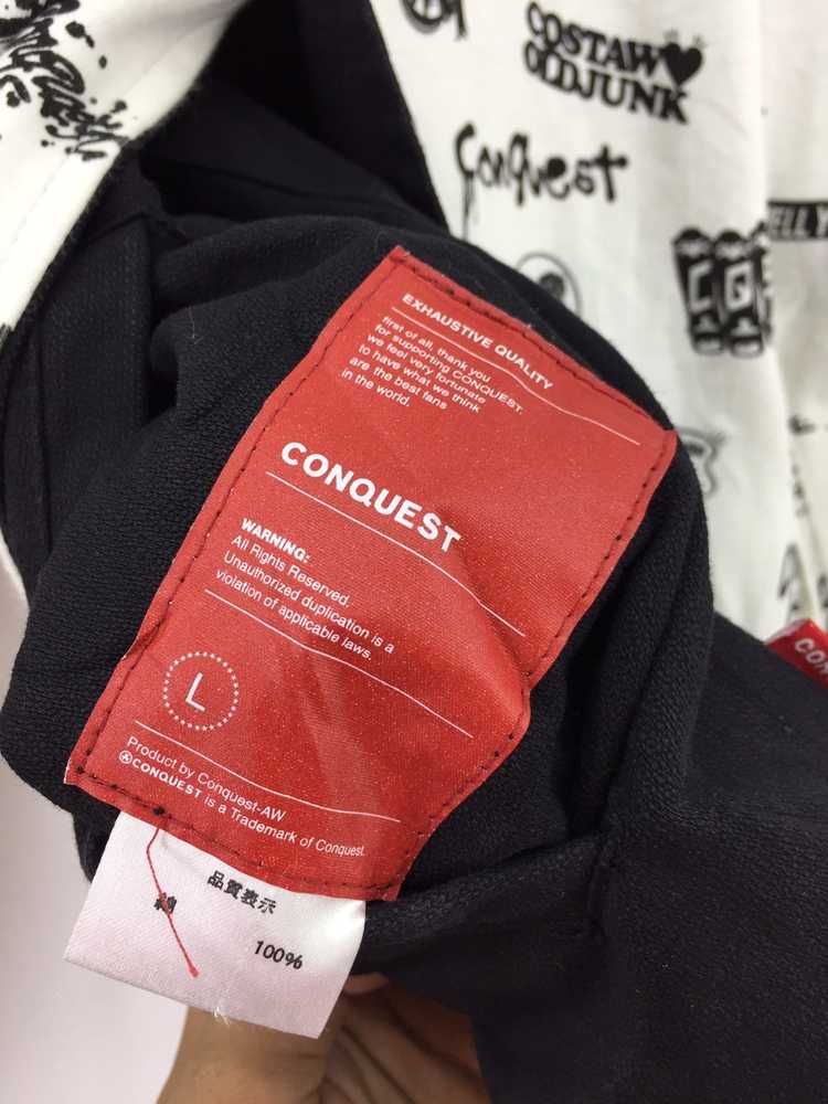 Japanese Brand Conquest Reversable Hooded Jacket … - image 13