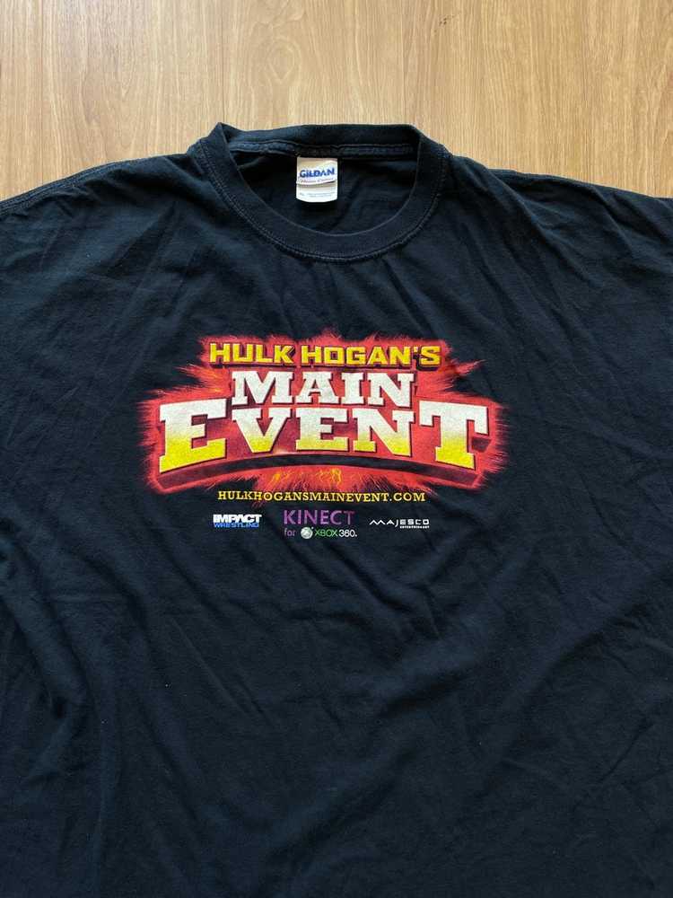 Gildan × Wwe Hulk Hogans Main Event T-Shirt 2011 … - image 2