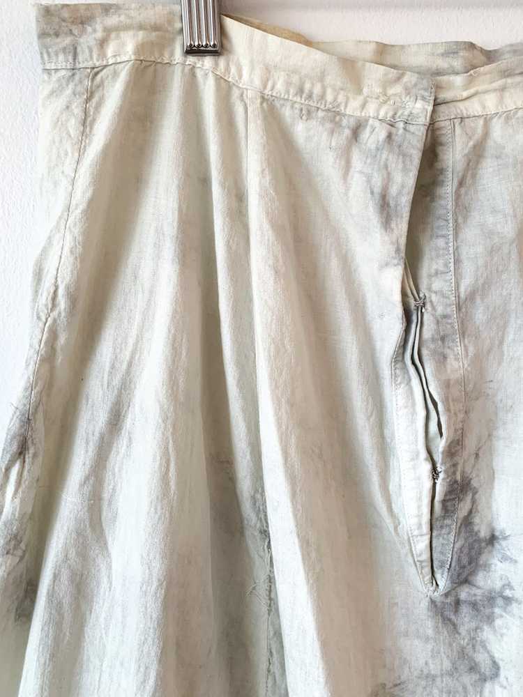 Victorian Sage Hand Dyed Skirt - image 6