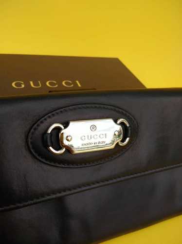 Gucci Authentic Gucci Double Snap Long Wallet - image 1