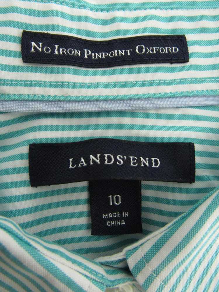 Lands' End Button Down Shirt Top - image 4