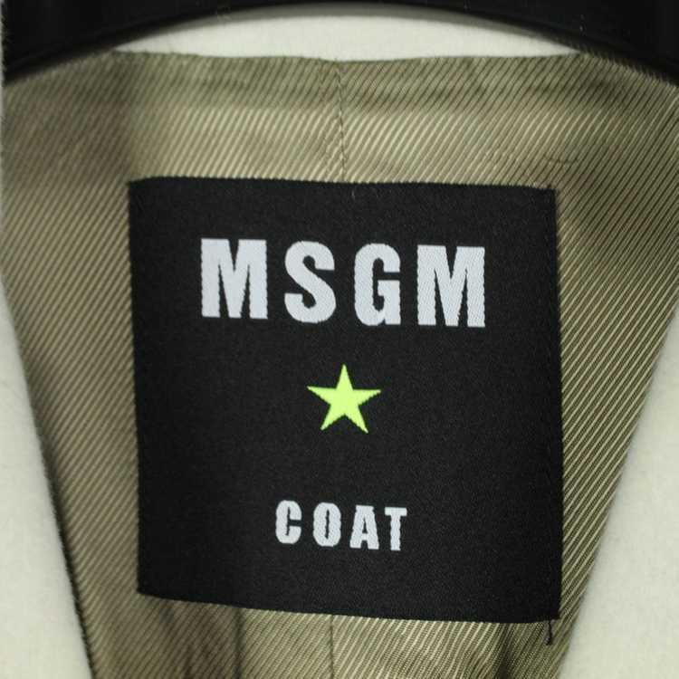 Msgm Jacket/Coat Wool in Ochre - image 4