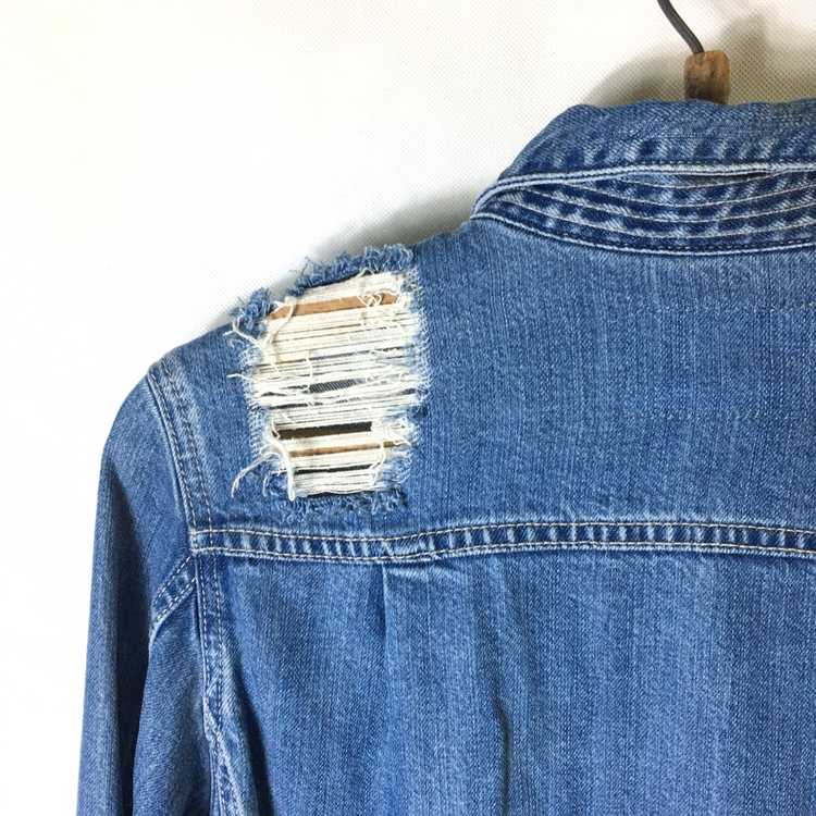 Distressed Denim × Japanese Brand Gyda Distressed… - image 5