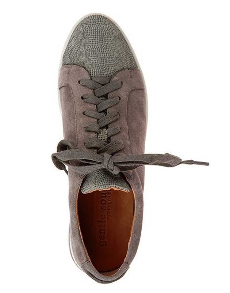 Gentle Souls Leather Lace-up Sneakers Haddie Conc… - image 4