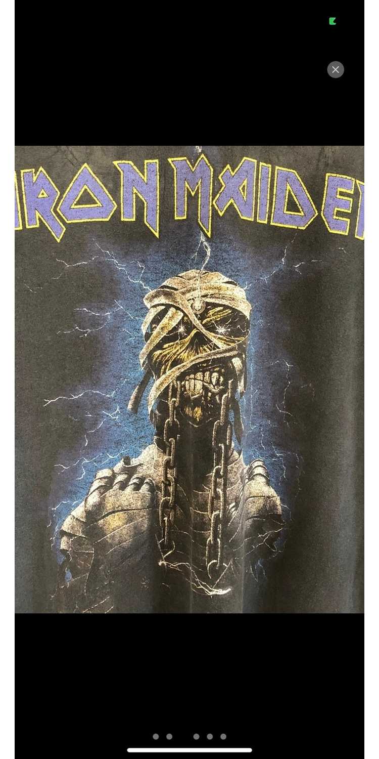 Vintage Vintage Iron Maiden Tee thrashed 80s - image 3