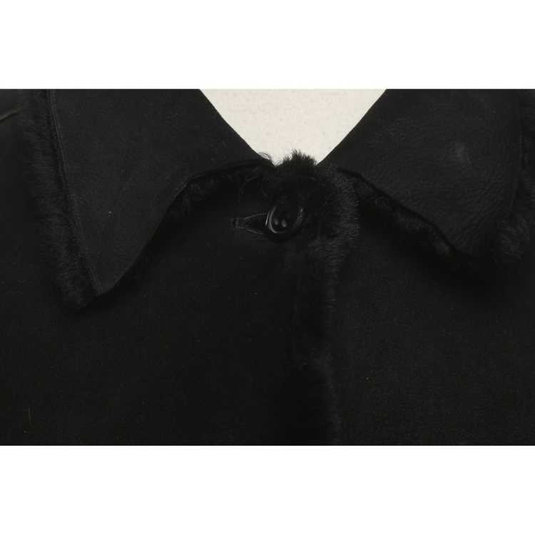 Sylvie Schimmel Jacket/Coat Leather in Black - image 5
