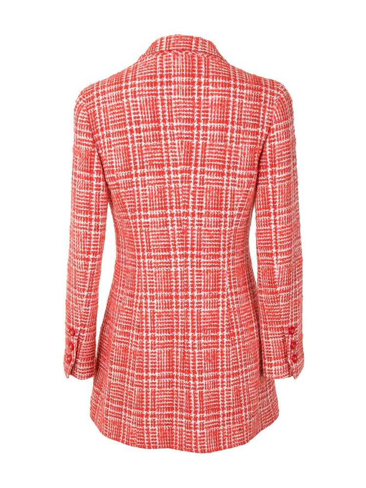 CHANEL Pre-Owned 1997 check tailored coat - image 2