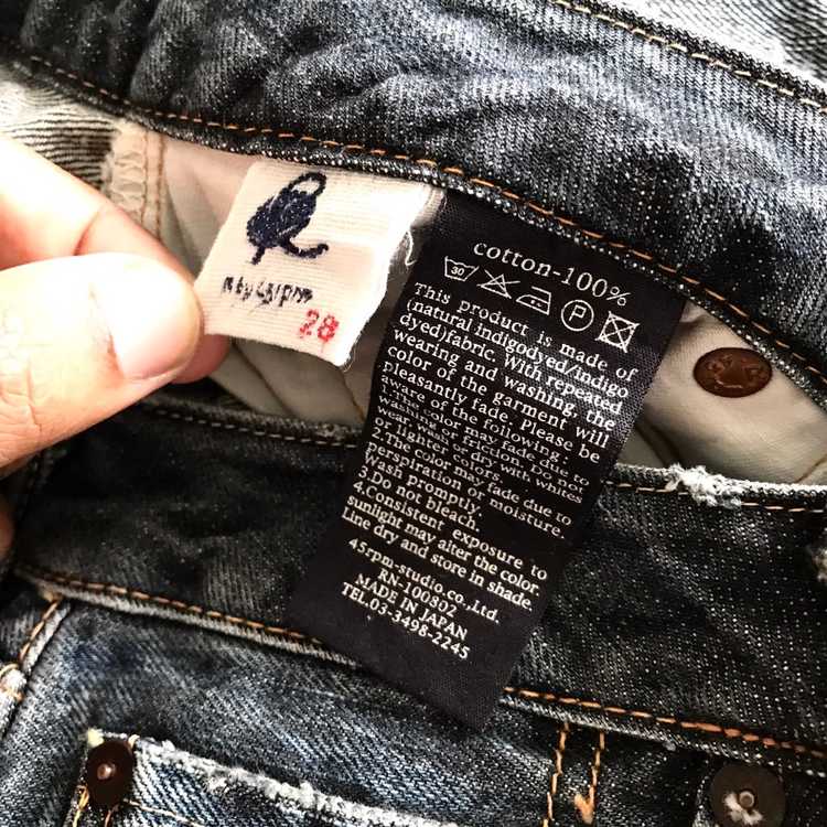 45rpm × Distressed Denim × Japanese Brand Authent… - image 11