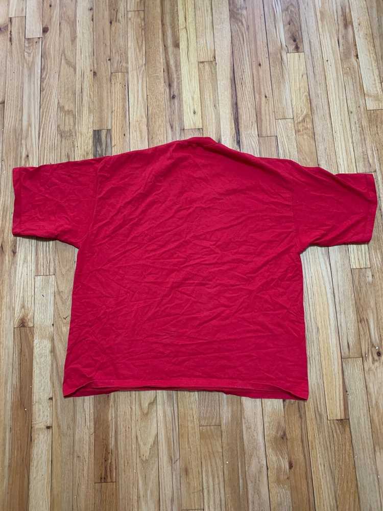 Tommy Hilfiger Vintage Tommy Hilfiger Red T-Shirt… - image 4