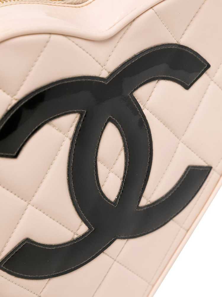 Chanel Pre-Owned 1995 diamond-quilted CC heart ha… - image 4