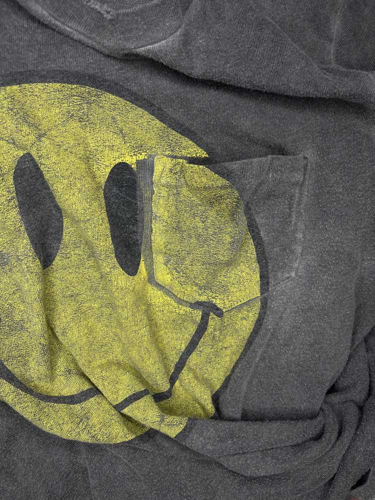 Other Distressed Smiley Face pocket T - image 3