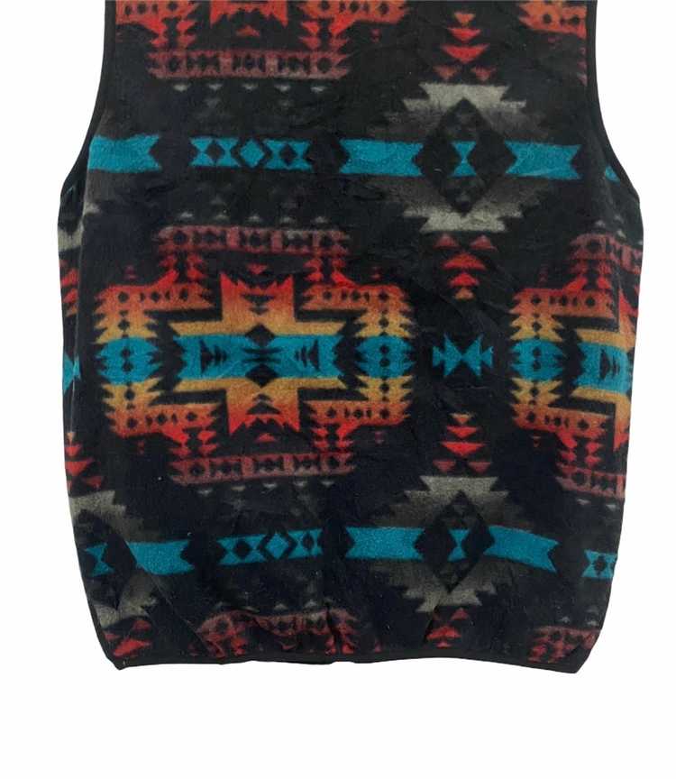 Aztech Mountain × Navajo × Vintage Vtg Vest Rever… - image 8