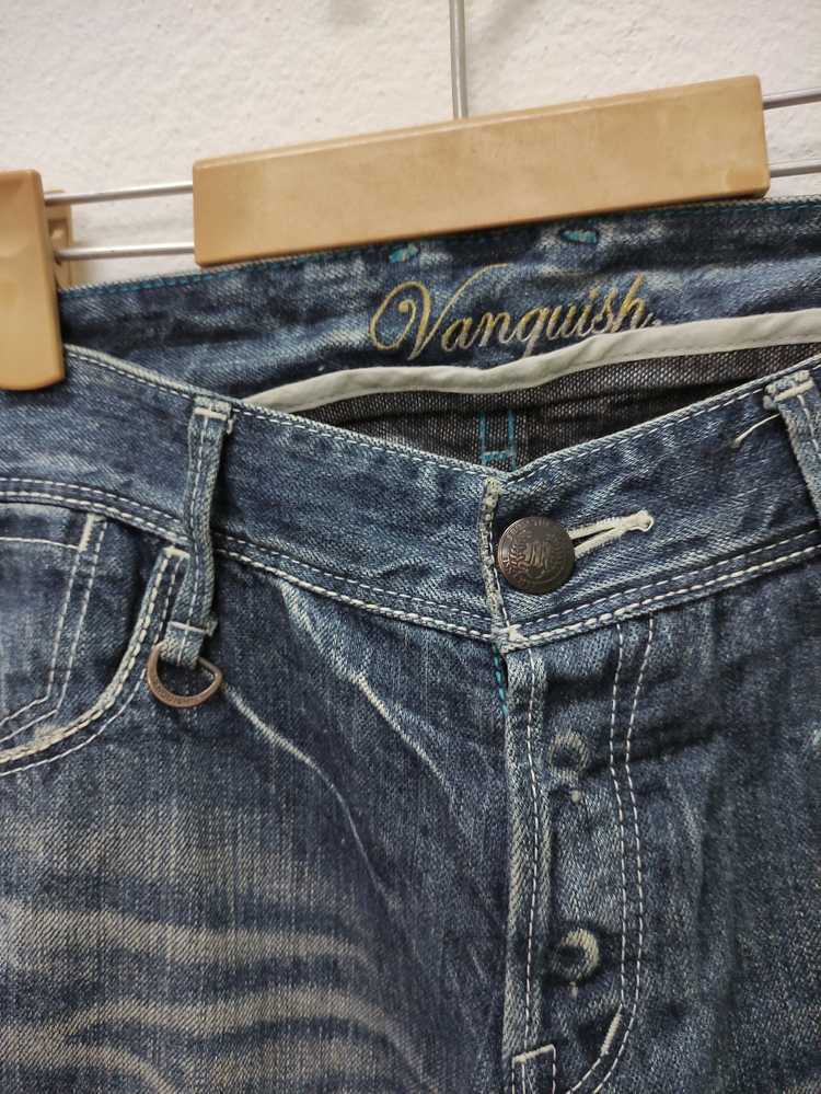 Vanquish Vanquish Distressed Denim Pant Made in J… - image 6