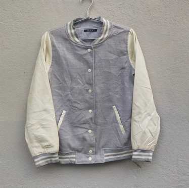 Japanese Brand × Vintage Vintage Varsity Jacket P… - image 1