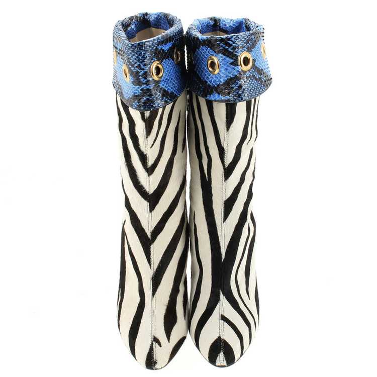 Jimmy Choo Ankle boots in Zebra look - image 4