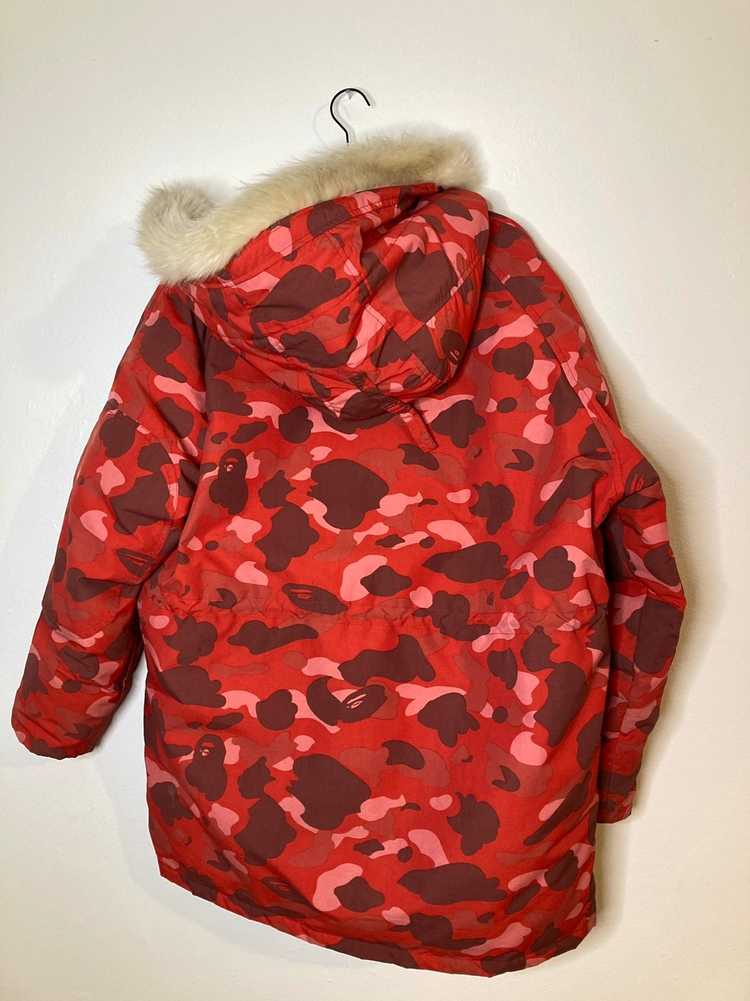 Bape Bape N3B Red Camouflage Jacket - Gem