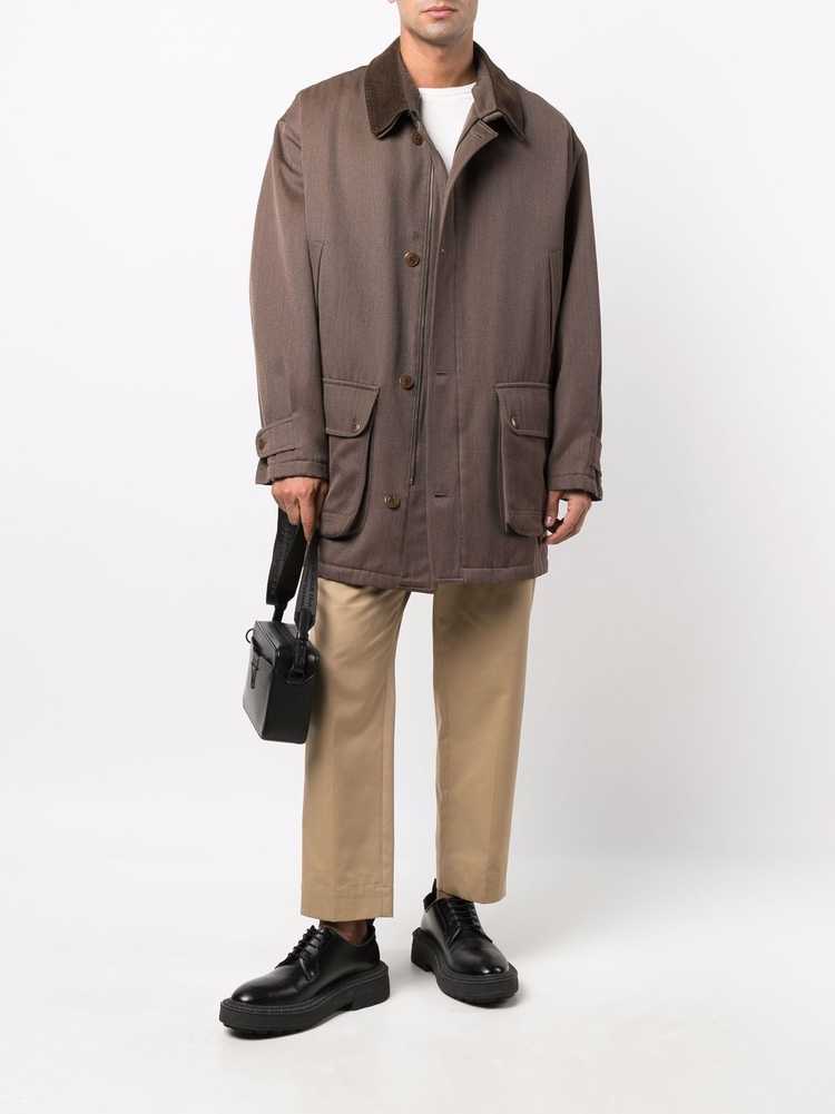 Burberry Pre-Owned 1990s single-breasted coat - B… - image 2