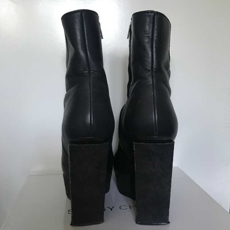 Acne Leather ankle boots - image 3