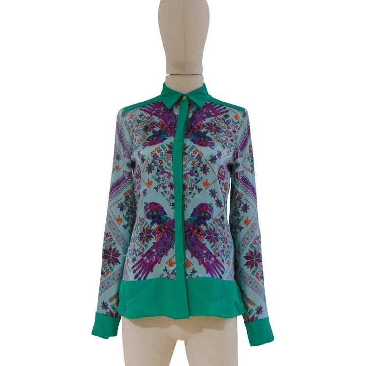 Versace Versace silk multicoloured shirt - image 1
