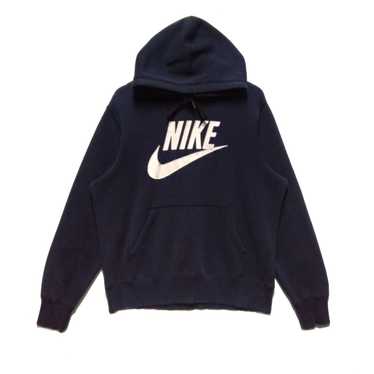 black nike hoodie big logo