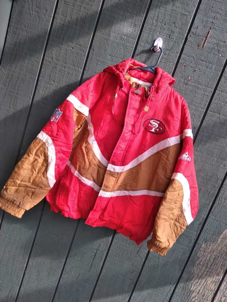 Vintage 90s Starter San Francisco 49ers Windbreaker Full Zip Jacket Size XL