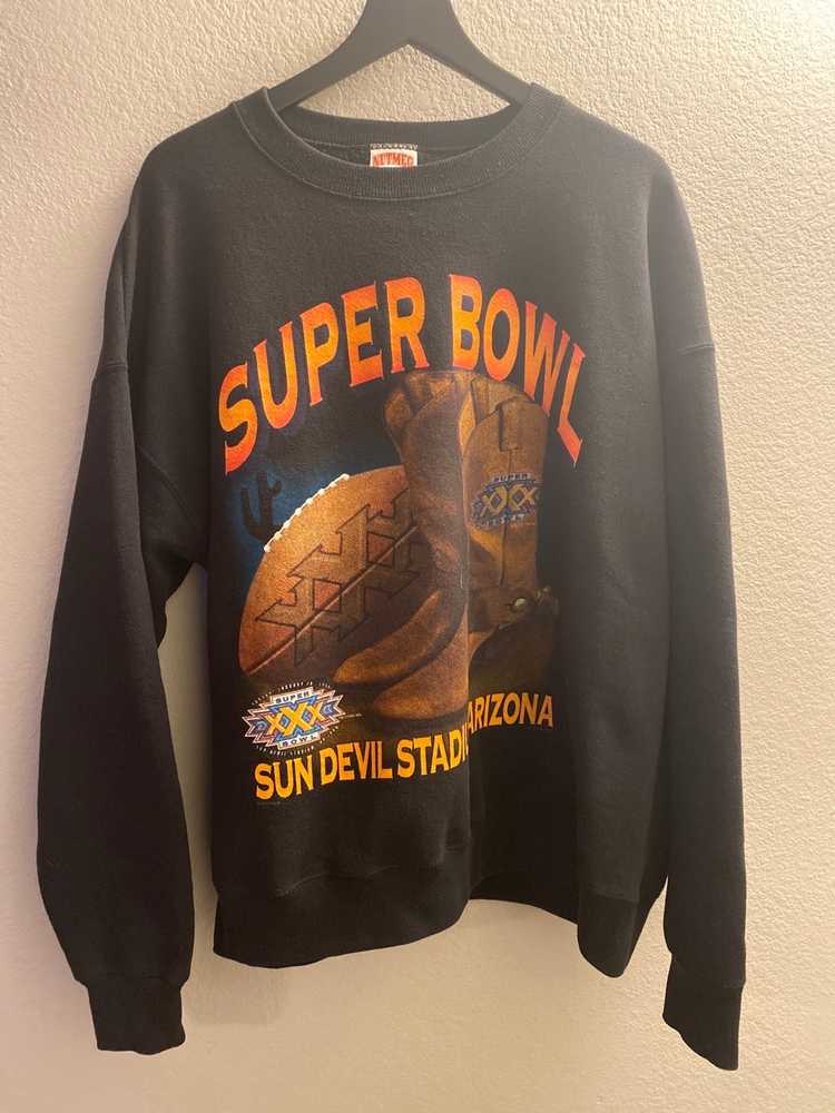 Vintage NY Giants Nutmeg Mills Sweatshirt 90s NFL Football – For All To Envy