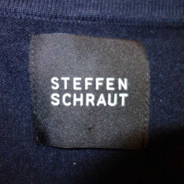 Steffen Schraut Cardigan with leather details - image 4