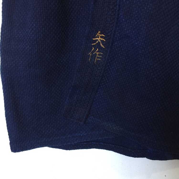 Kimono Japan Dragon RARE KIMONO INDIGO JAPAN TRAD… - image 6