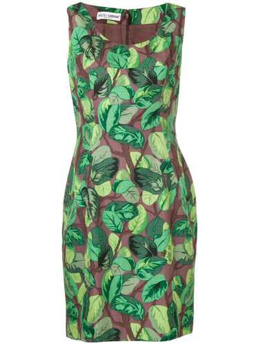 Dolce & Gabbana Pre-Owned 2000's leaf print short