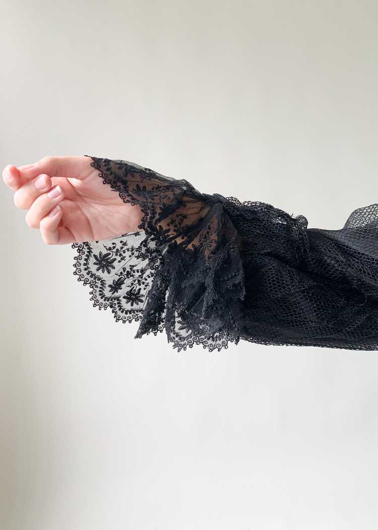 Antique Belle Epoque Lace Blouse - image 3