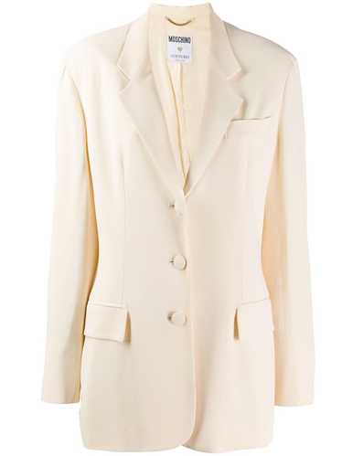 Moschino Pre-Owned 1990's tailored blazer - Neutra