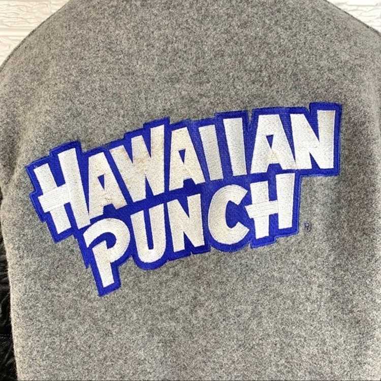 Vintage Vtg 90s Hawaiian Punch Lettermans Bomber … - image 8