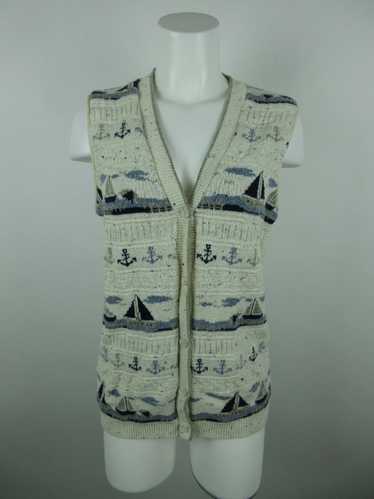 Northern Reflections Vest Sweater - image 1