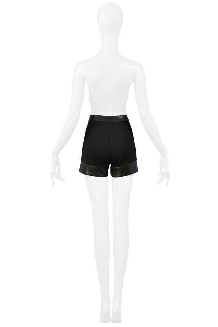 VERSACE COUTURE BLACK SHORTS - image 2