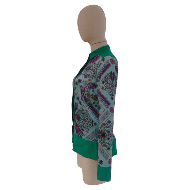 Versace Versace silk multicoloured shirt - image 2