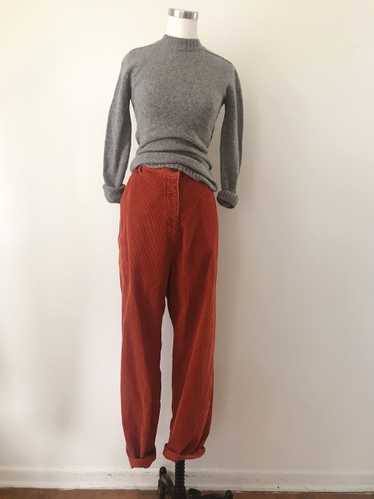 1980s Woolrich Rust Colored Corduroy Pants - image 1