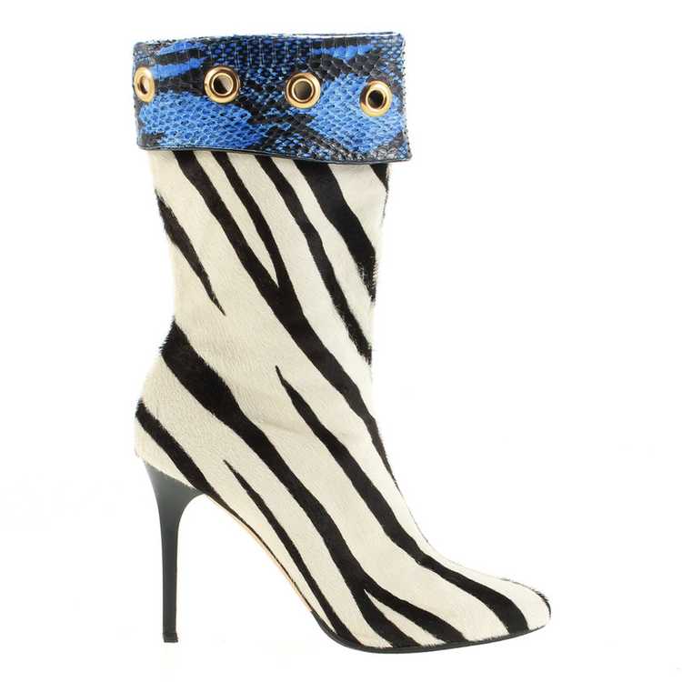 Jimmy Choo Ankle boots in Zebra look - image 2