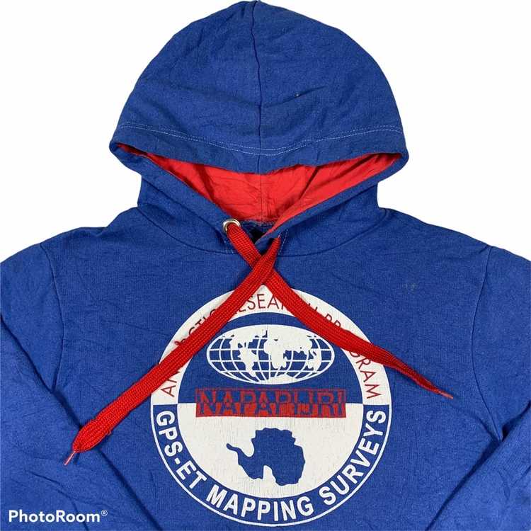 Napapijri Napariji geographic sweatshirt hoodie b… - image 2