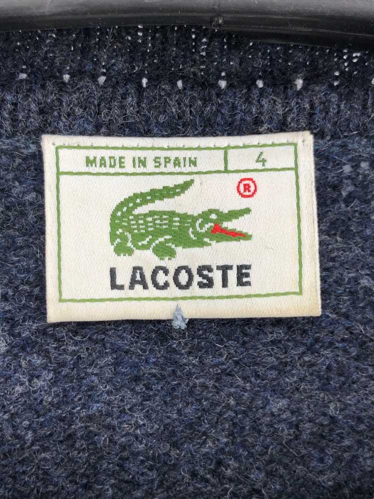 Lacoste Vintage Lacoste wool sweater jumper    knitwe… - Gem