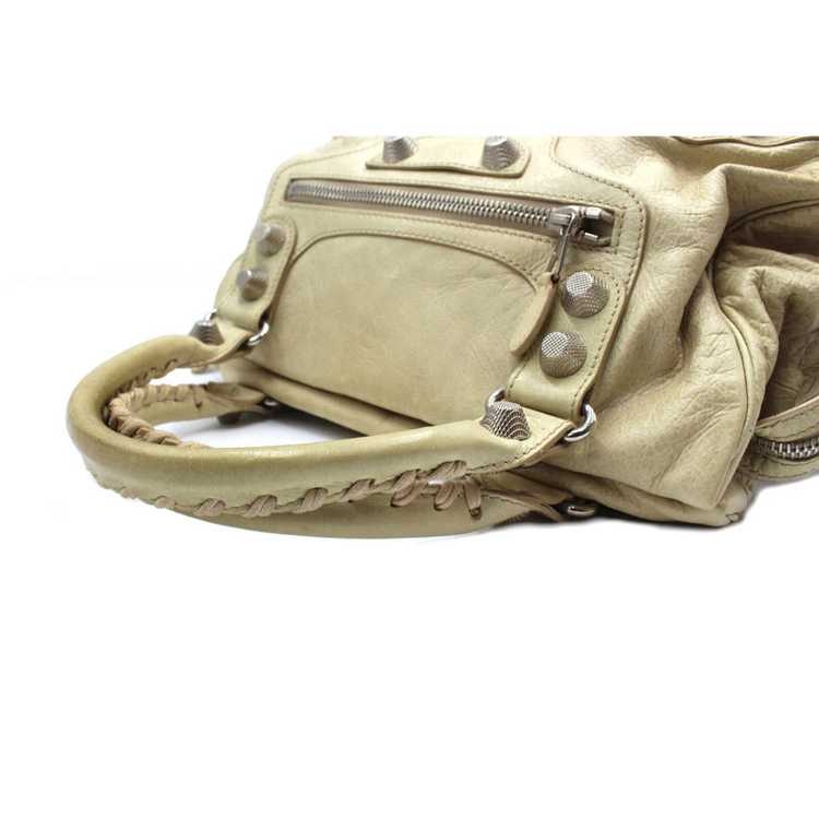 Balenciaga City Bag Leather in Beige - image 3