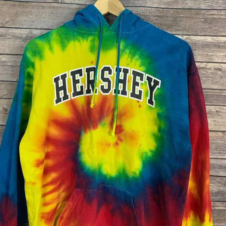 Streetwear Hersheys Tie Dye Hoodie - image 2