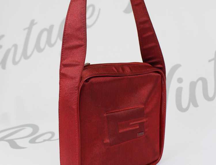 Gucci Tom Ford Red Satin Mini Bag logo - image 2